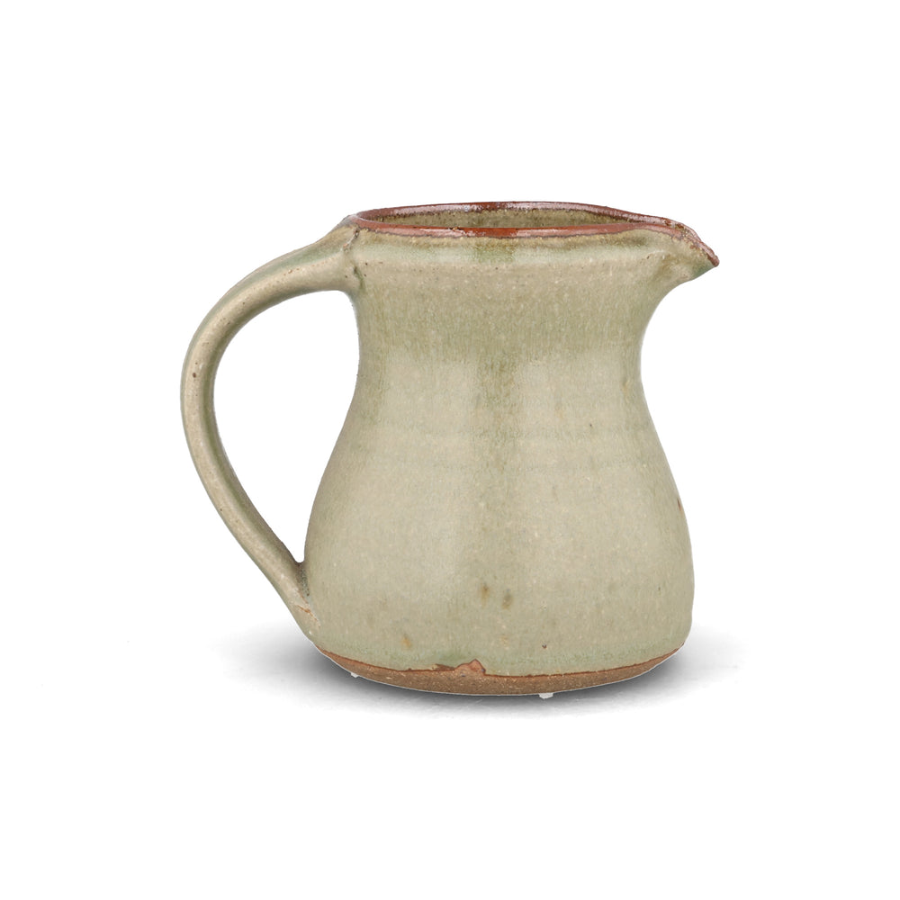 Leach Pottery Ash Green Stoneware Small Jug, 400ml