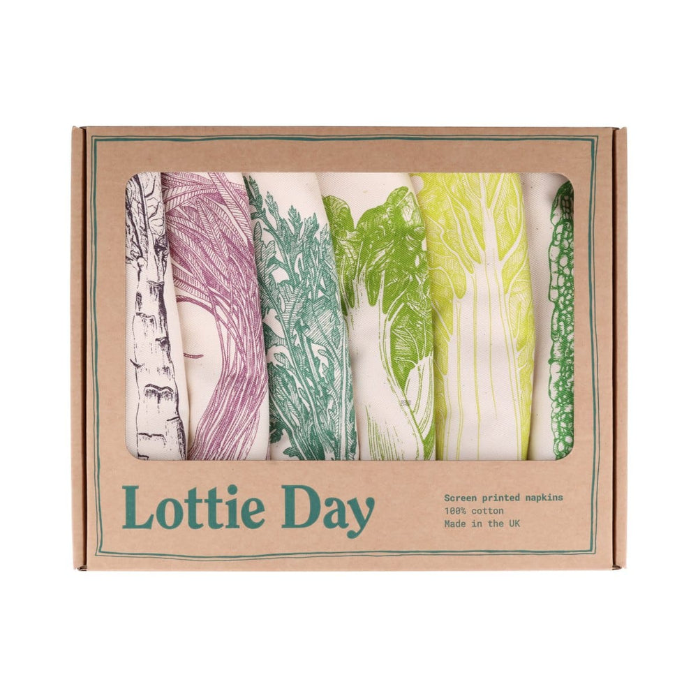 Sous Chef x Lottie Day Set of 6 Asian Garden Table Napkins