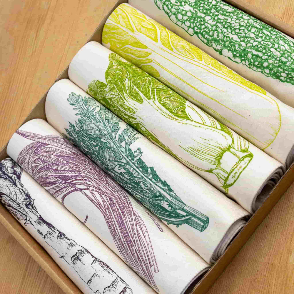 Sous Chef x Lottie Day Set of 6 Asian Garden Table Napkins