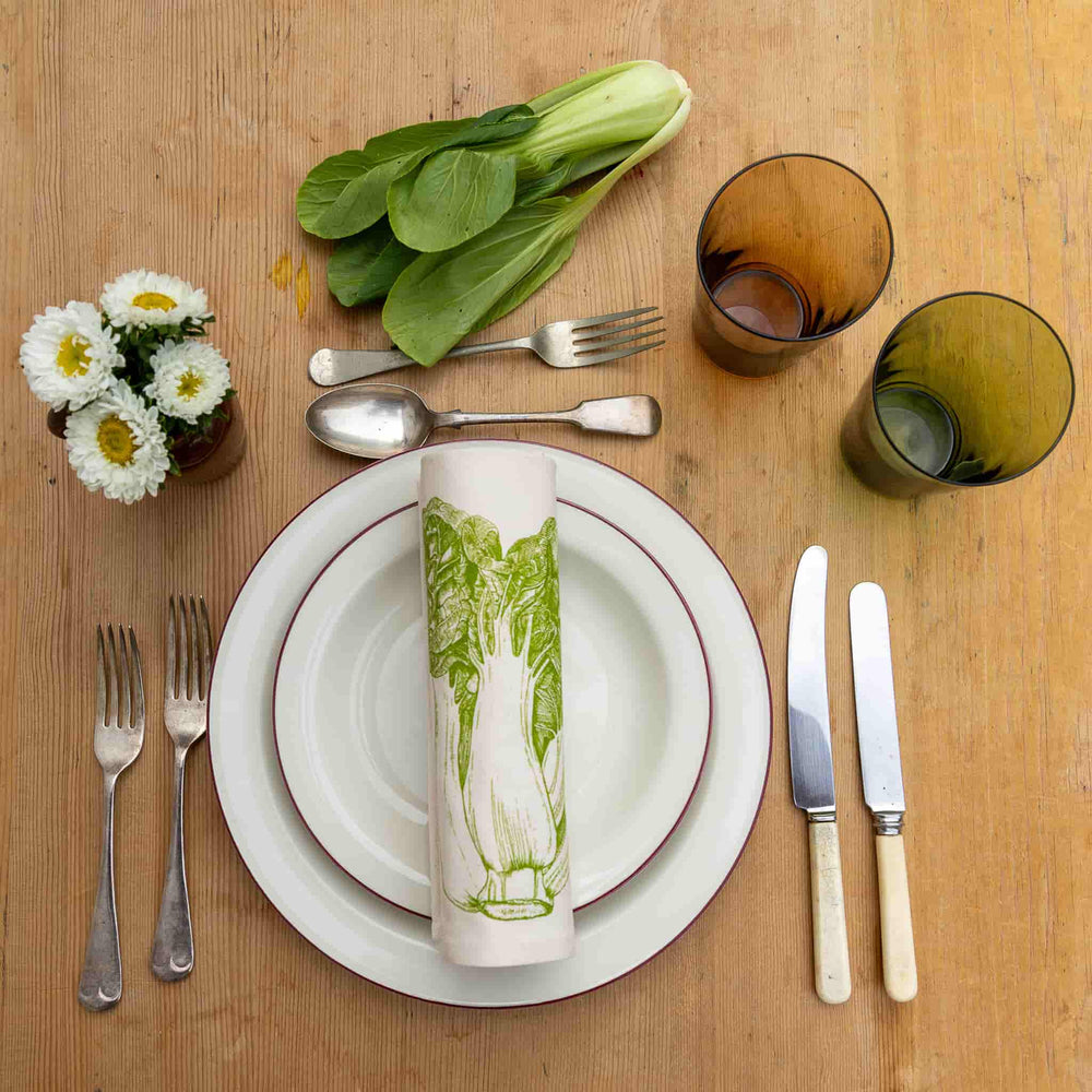 Sous Chef x Lottie Day Set of 6 Asian Garden Table Napkins