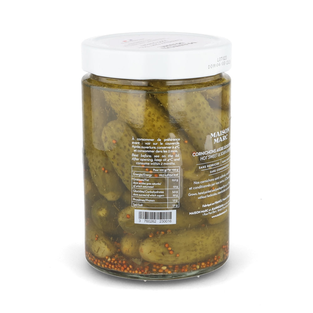 Maison Marc Sweet & Sour Cornichons, 310g