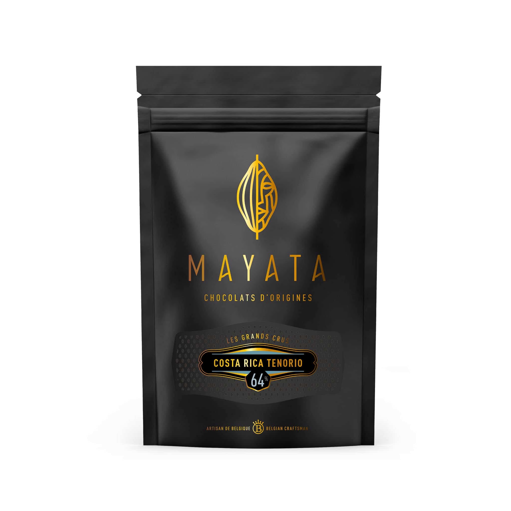 Mayata Single Origin Costa Rica Tenorio Dark Chocolate Couverture 64%, 1kg