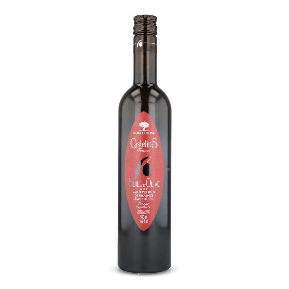 Moulin Castelas AOP Vallee des Baux Virgin Black Olive Oil, 500ml