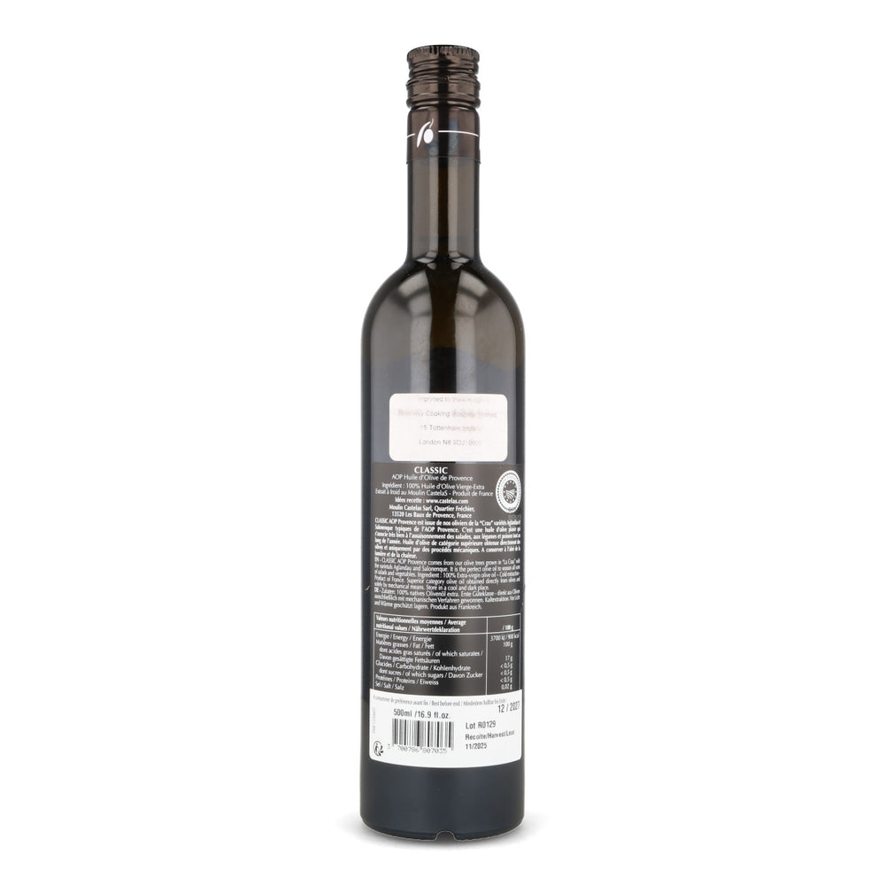Moulin Castelas AOC Provence Extra Virgin Olive Oil, 500ml
