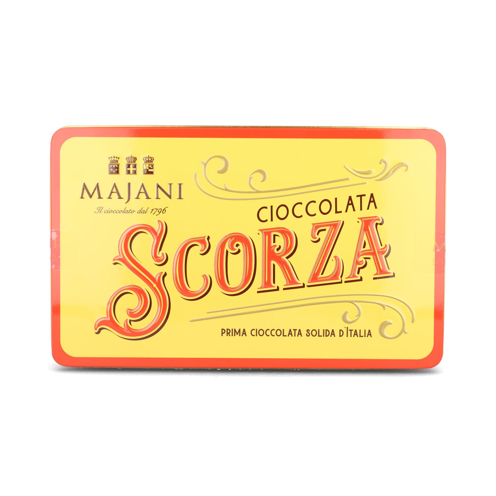 Majani Scorza Chocolate in Tin, 150g