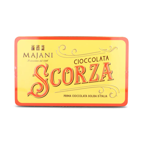 Majani Scorza Chocolate in Tin, 150g