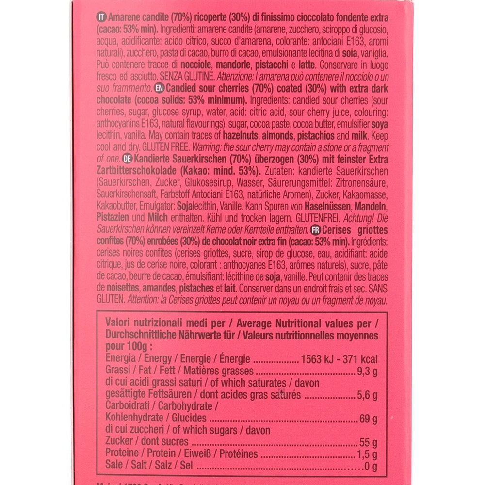 Majani Dark Chocolate Covered Freeze Dried Cherries, 35g