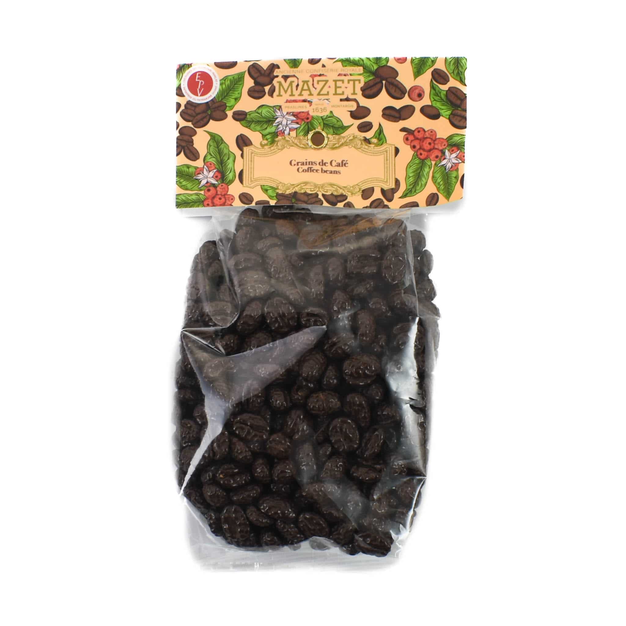 Mazet Chocolate Covered Espresso Beans, 120g