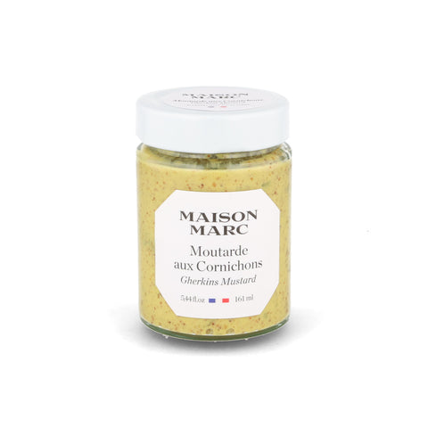 Maison Marc Mustard with Cornichons, 170g