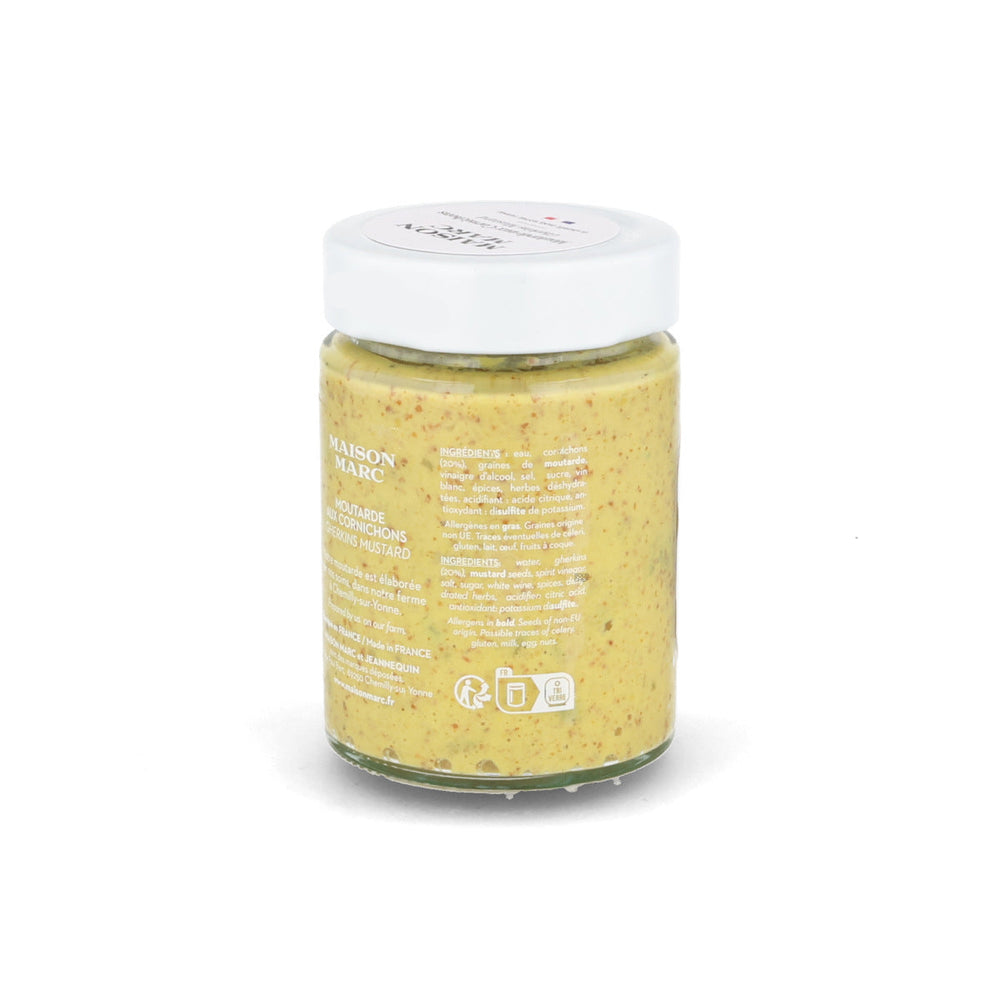 Maison Marc Mustard with Cornichons, 170g