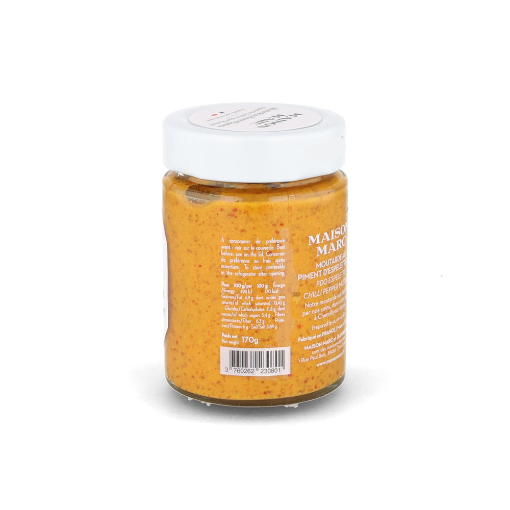 Maison Marc Espelette Chilli Pepper Mustard, 170g