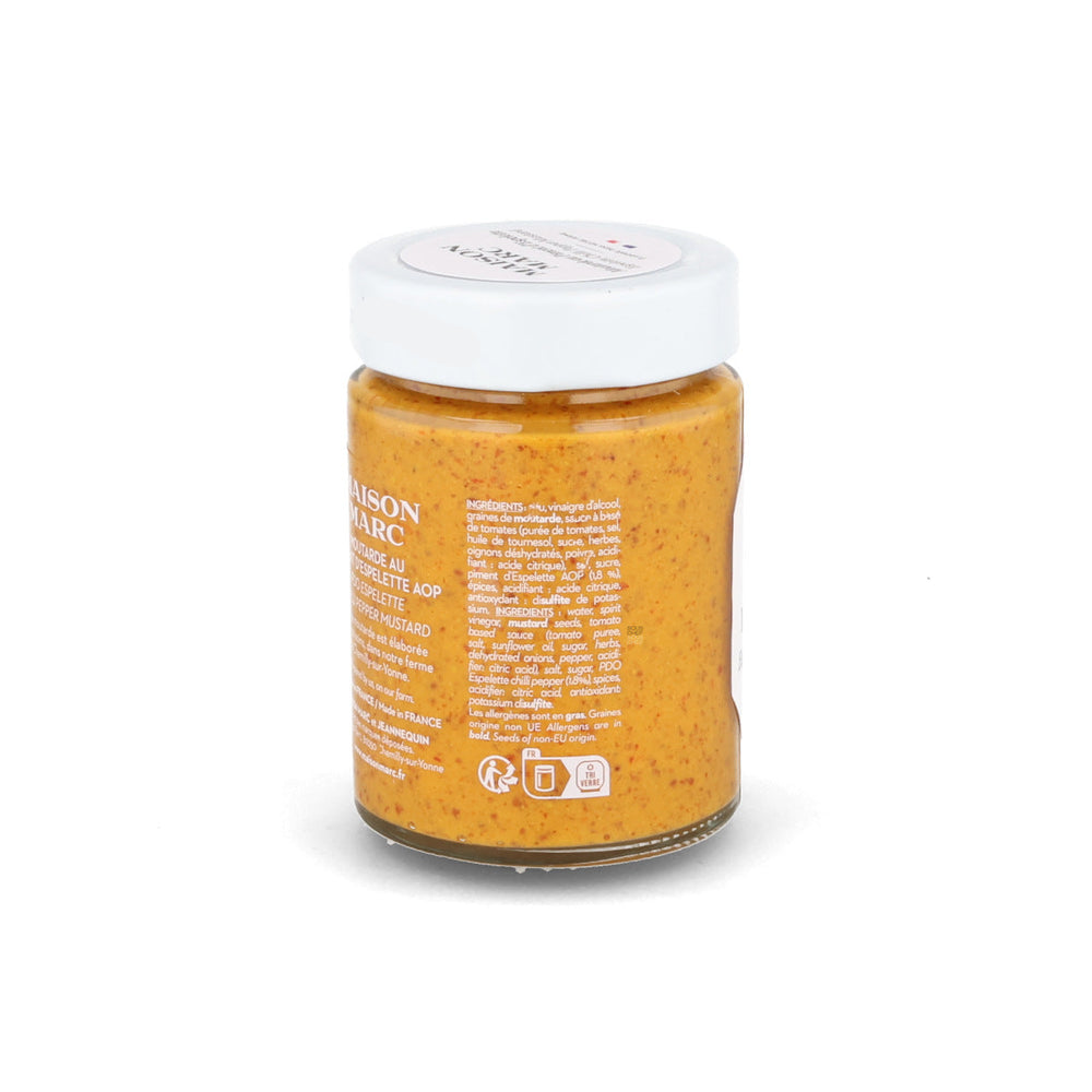 Maison Marc Espelette Chilli Pepper Mustard, 170g