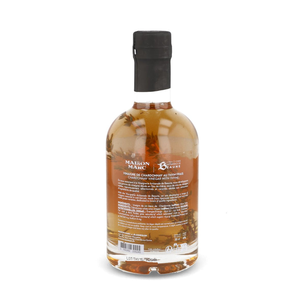 Maison Marc Chardonnay Vinegar with Fresh Thyme, 350ml