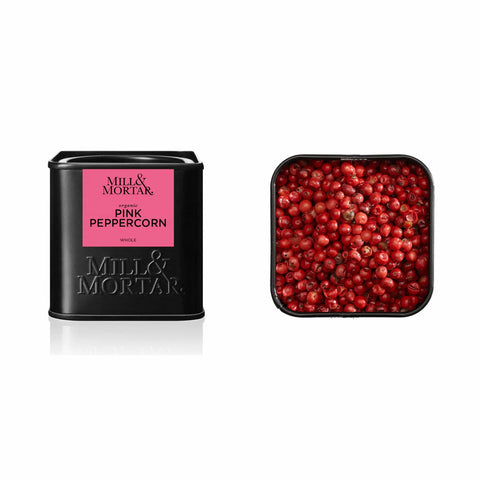 Mill & Mortar Organic Curepipe Pink Peppercorn, 25g