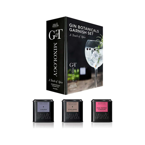 Mill & Mortar Gin Botanicals Garnish Set - A Touch of Spice