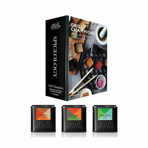 Mill & Mortar Organic Grill Champions Spice Blends Gift Set