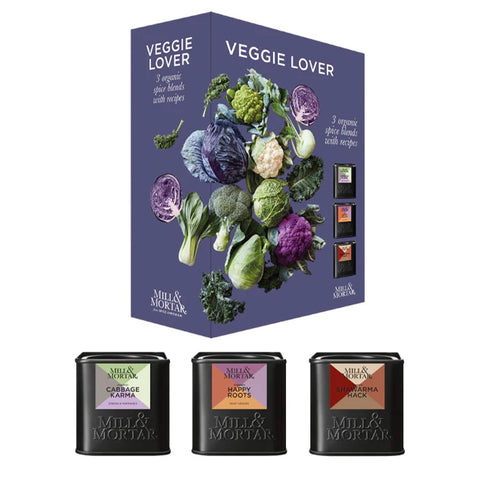 Mill & Mortar Organic Veggie Lover Spice Blends Gift Set