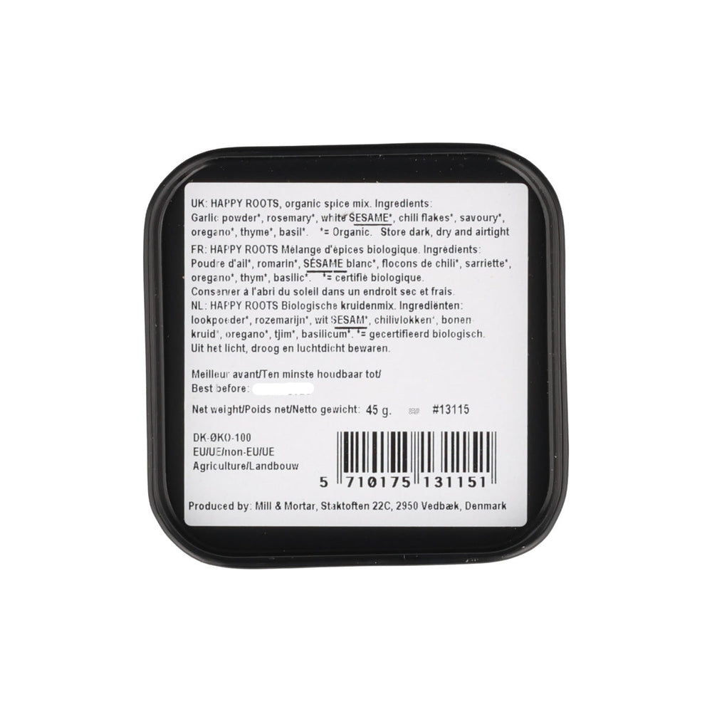 Mill & Mortar Organic Happy Roots Spice Blend, 45g