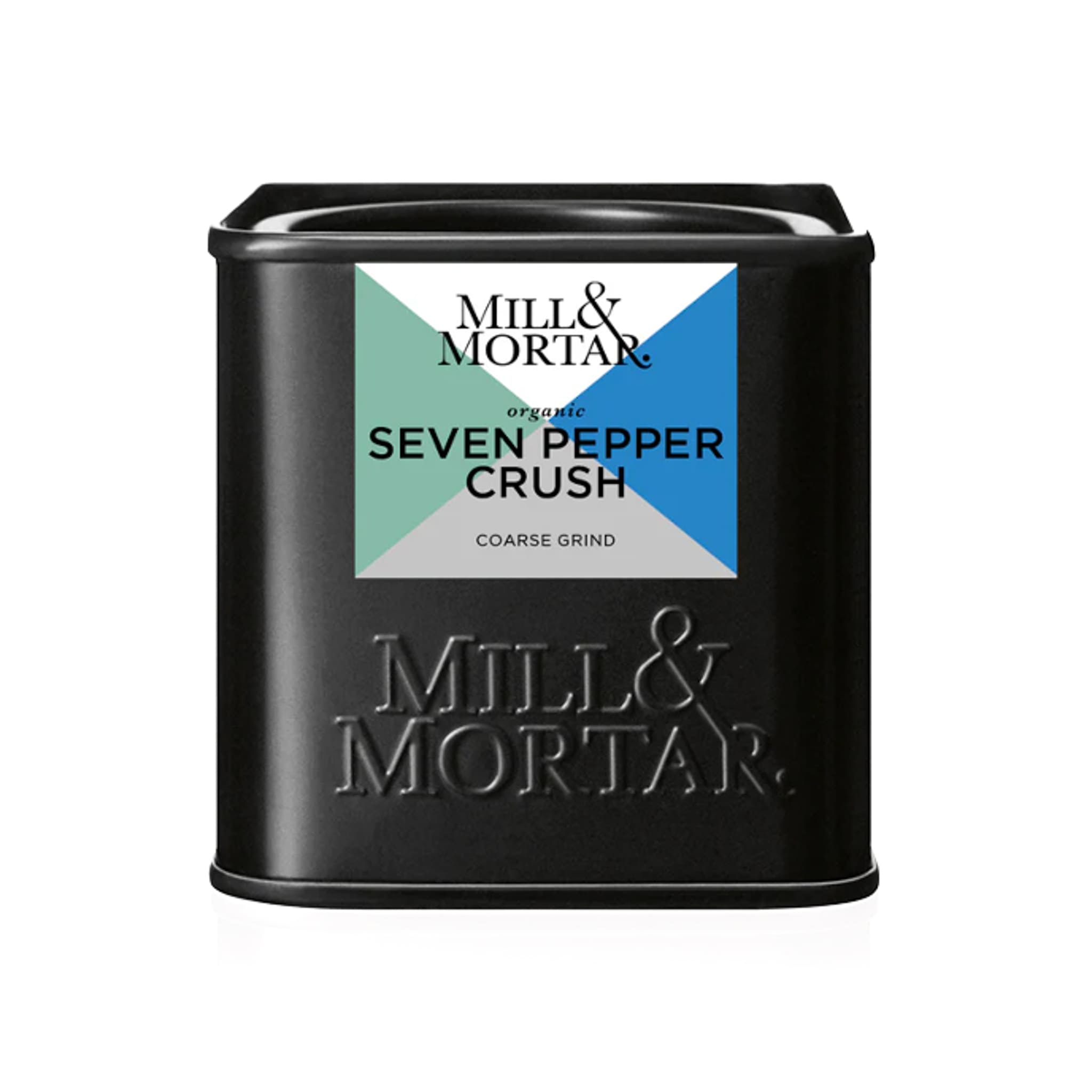 Mill & Mortar Organic Seven Pepper Crush, 50g