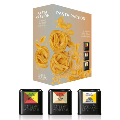 Mill & Mortar Organic Pasta Passion Spice Blends Gift Set