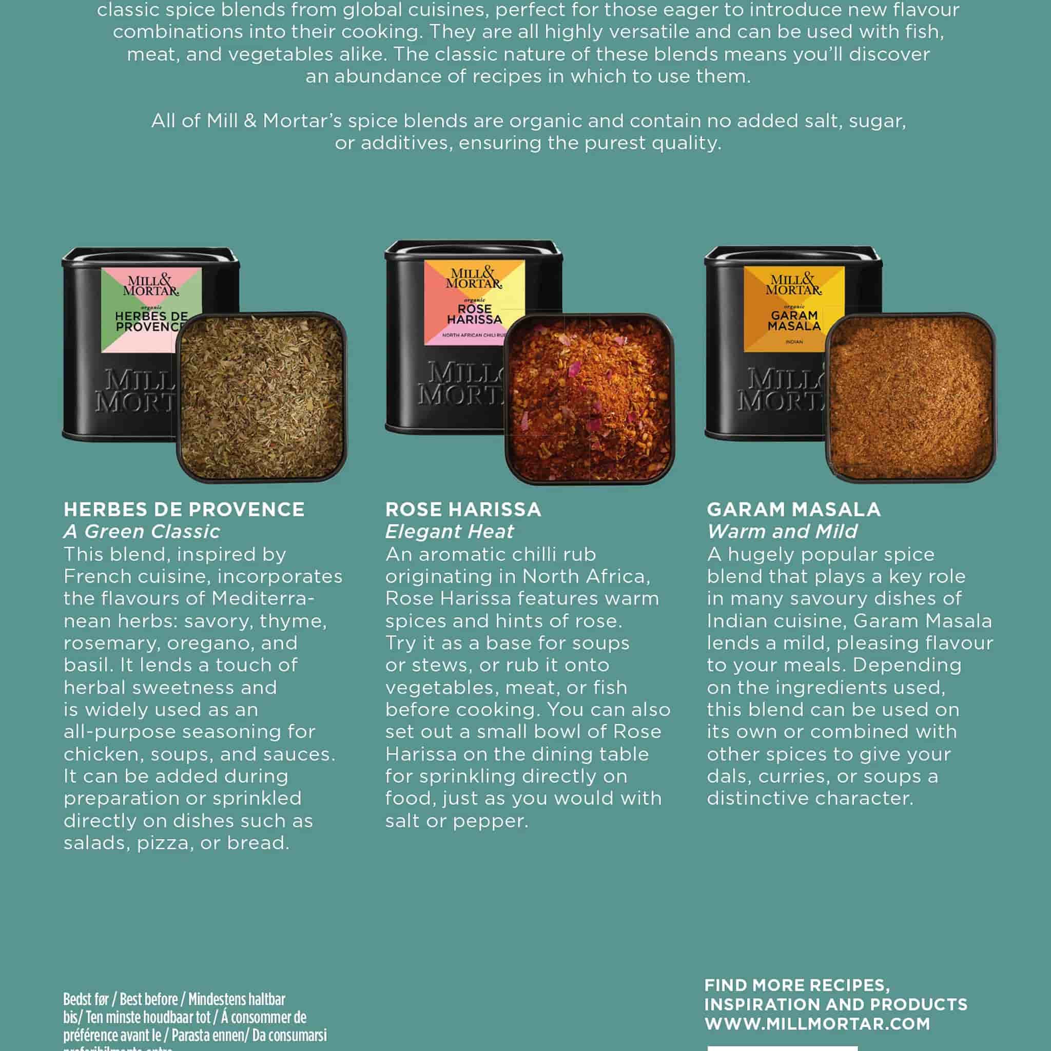 Mill & Mortar Organic Spice Blends of the World Gift Set