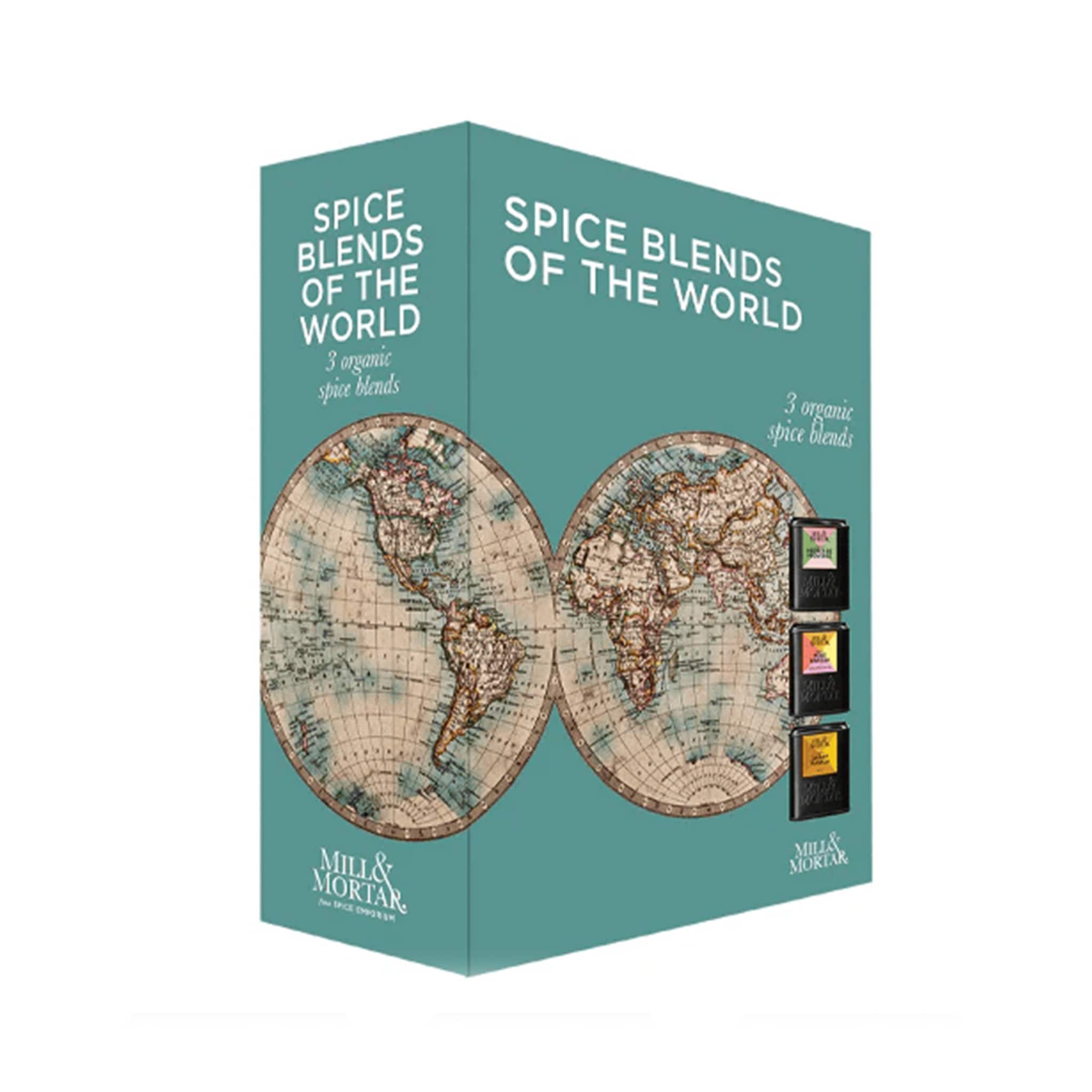 Mill & Mortar Organic Spice Blends of the World Gift Set