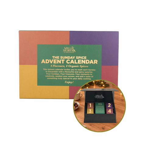 Mill & Mortar Sunday Spice Advent Calendar in Gift Box