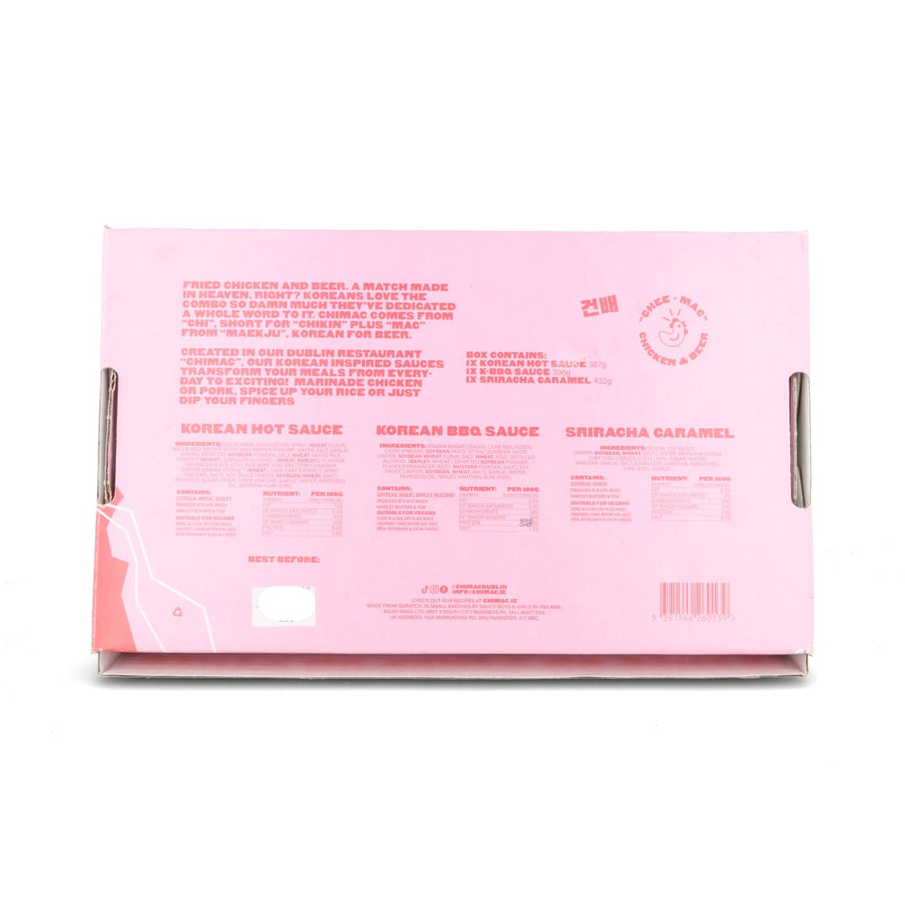 Chimac 3 Really Yummy Sauces Gift Set, 3x350ml