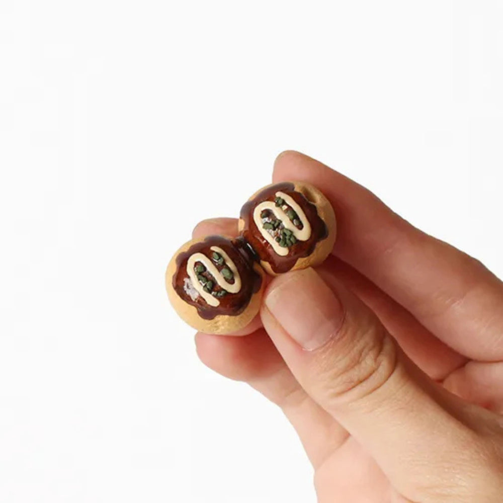 Takoyaki Japanese Ceramic Chopstick Rest