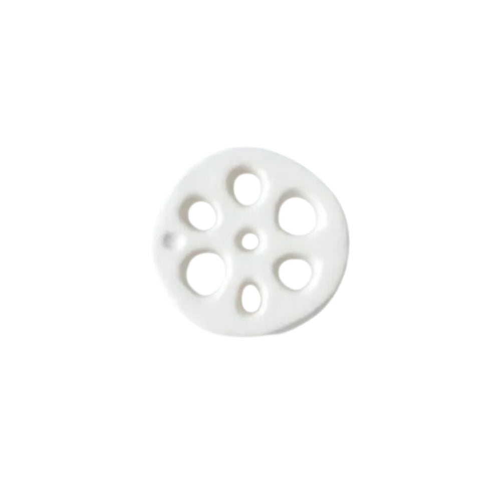 Lotus Root Japanese Ceramic Chopstick Rest