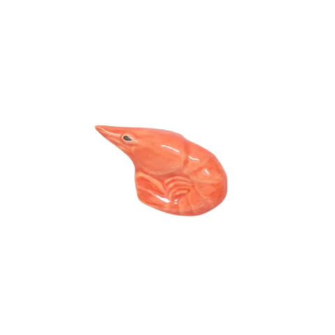 Osechi Shrimp Japanese Ceramic Chopstick Rest