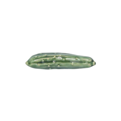 Cucumber Japanese Ceramic Chopstick Rest