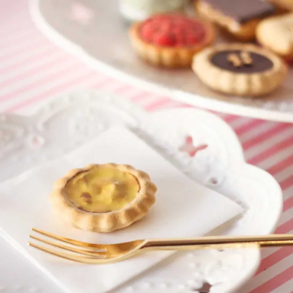 Egg Tart Japanese Ceramic Chopstick Rest