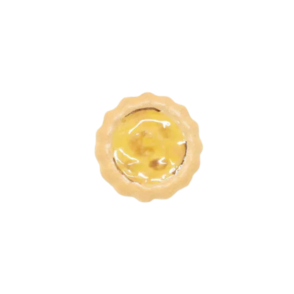 Egg Tart Japanese Ceramic Chopstick Rest