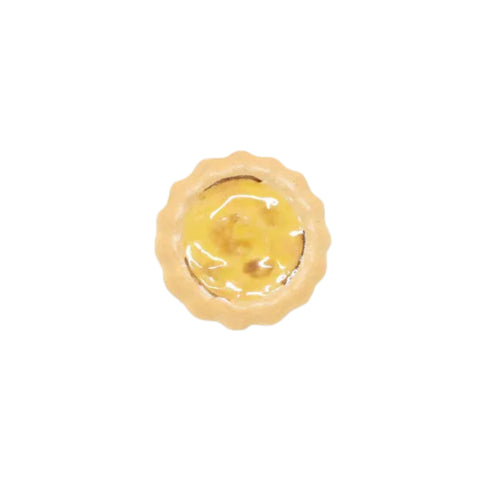 Egg Tart Japanese Ceramic Chopstick Rest