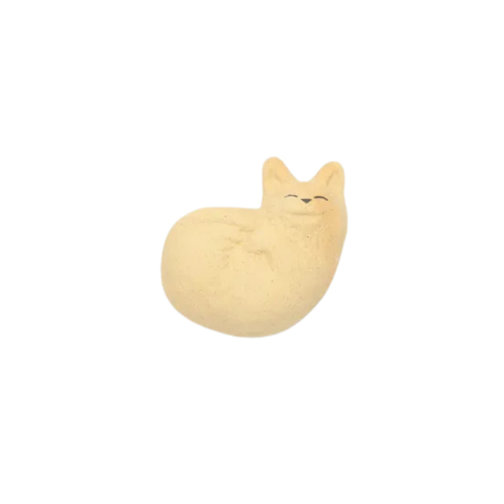 Sleepy Cat Japanese Ceramic Chopstick Rest