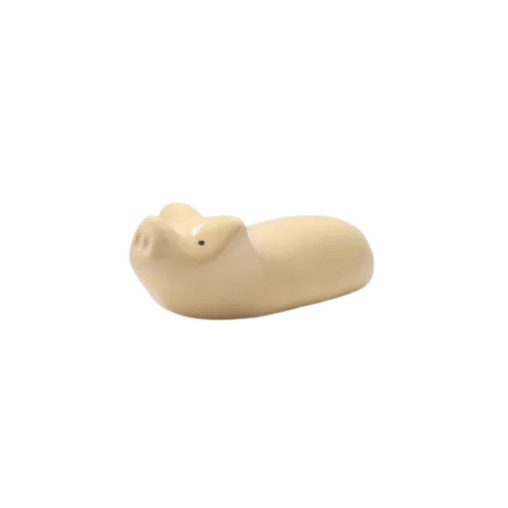 Pig Ceramic Chopstick Rest