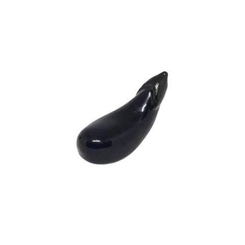 Aubergine Japanese Ceramic Chopstick Rest