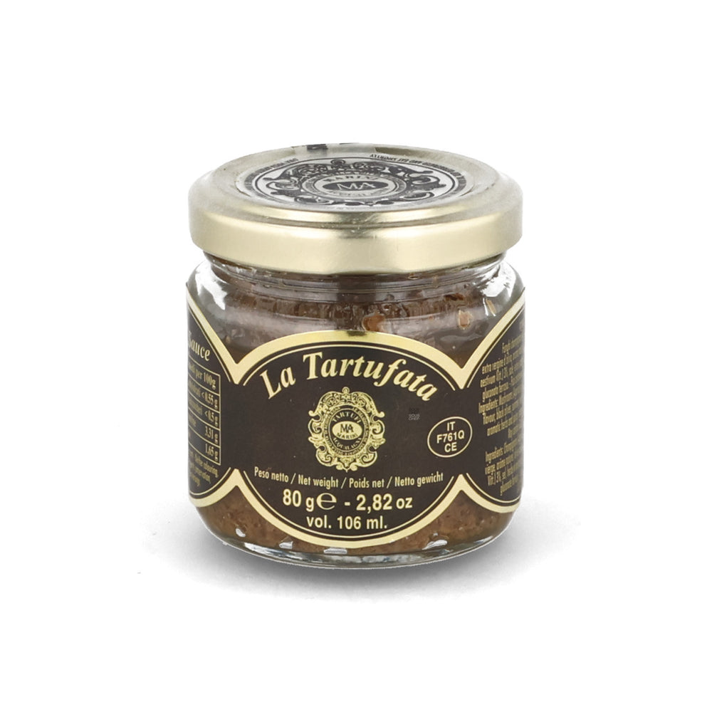 Marini Tartufi Truffled Sauce With Black Olives, 80g
