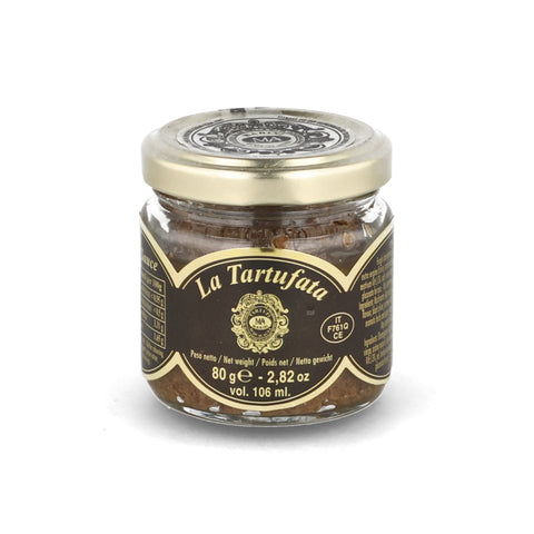 Marini Tartufi Truffled Sauce With Black Olives, 80g