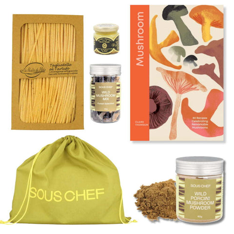 Mushroom Cookbook & Ingredient Set