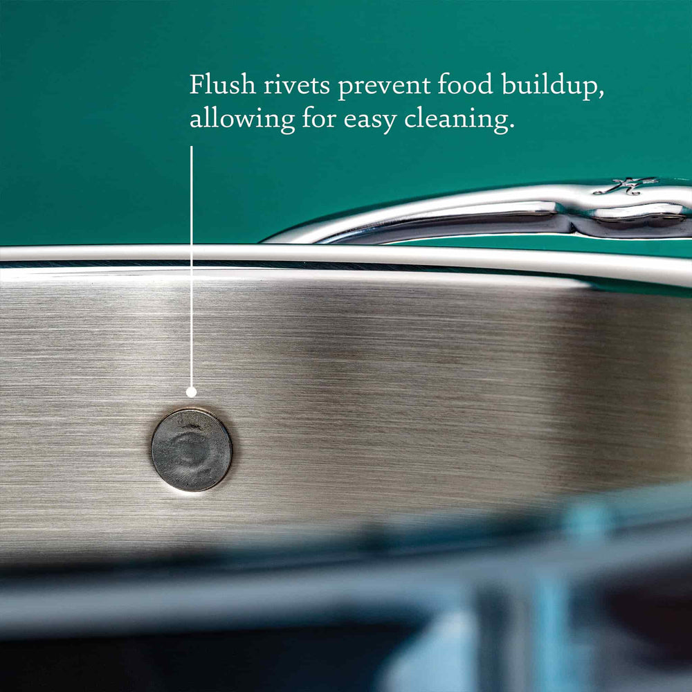 Hestan Probond Stainless Steel Frying Pan, 28cm