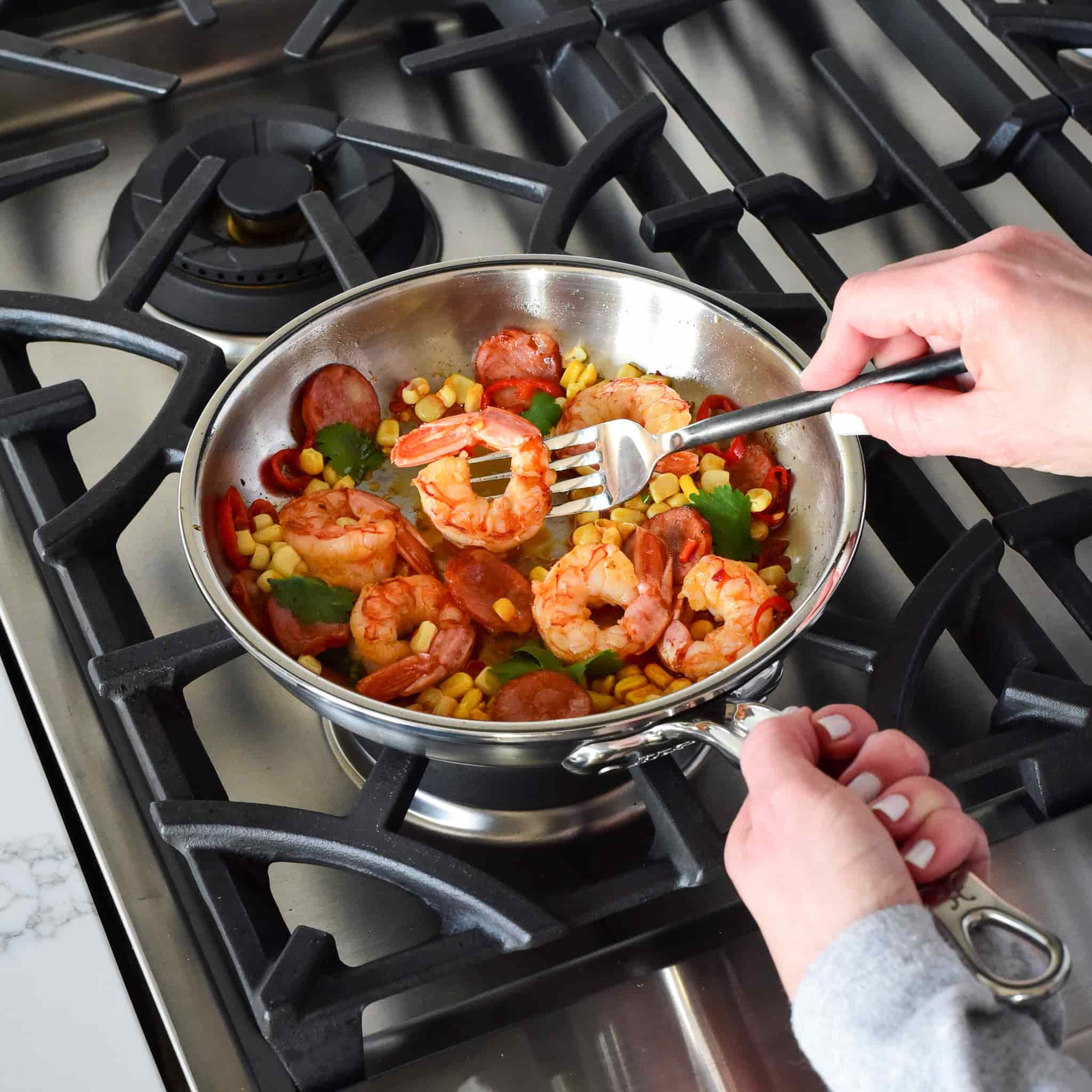 Hestan Probond Stainless Steel Frying Pan, 28cm