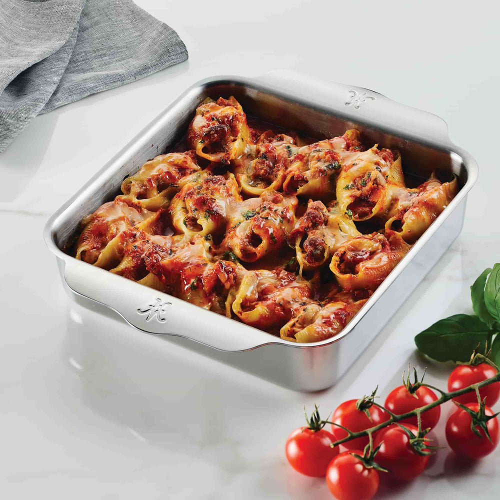 Hestan Ovenbond Stainless Steel Square Baking Pan, 20cm