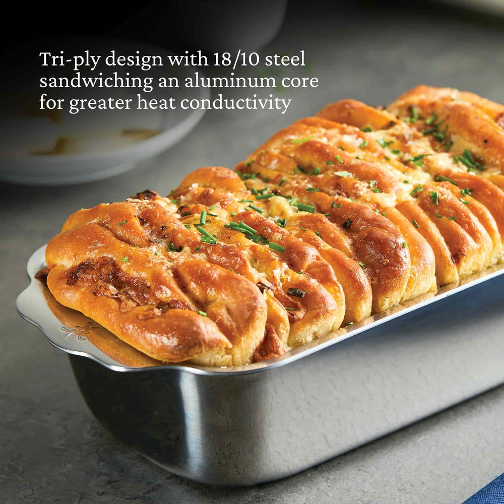 Hestan Ovenbond Stainless Steel Loaf Tin, 2lbs