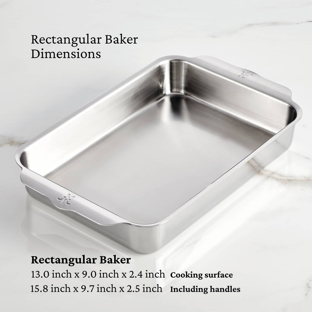 Hestan Ovenbond 7 Piece Stainless Steel Essential Bakeware Set