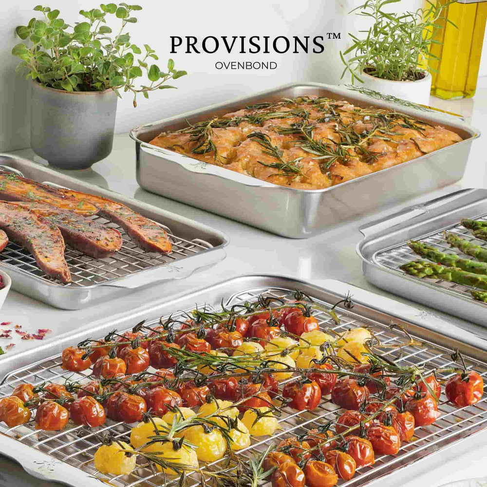 Hestan Ovenbond 7 Piece Stainless Steel Essential Bakeware Set