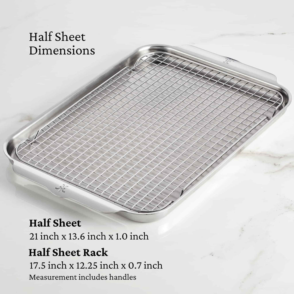 Hestan Ovenbond 7 Piece Stainless Steel Essential Bakeware Set