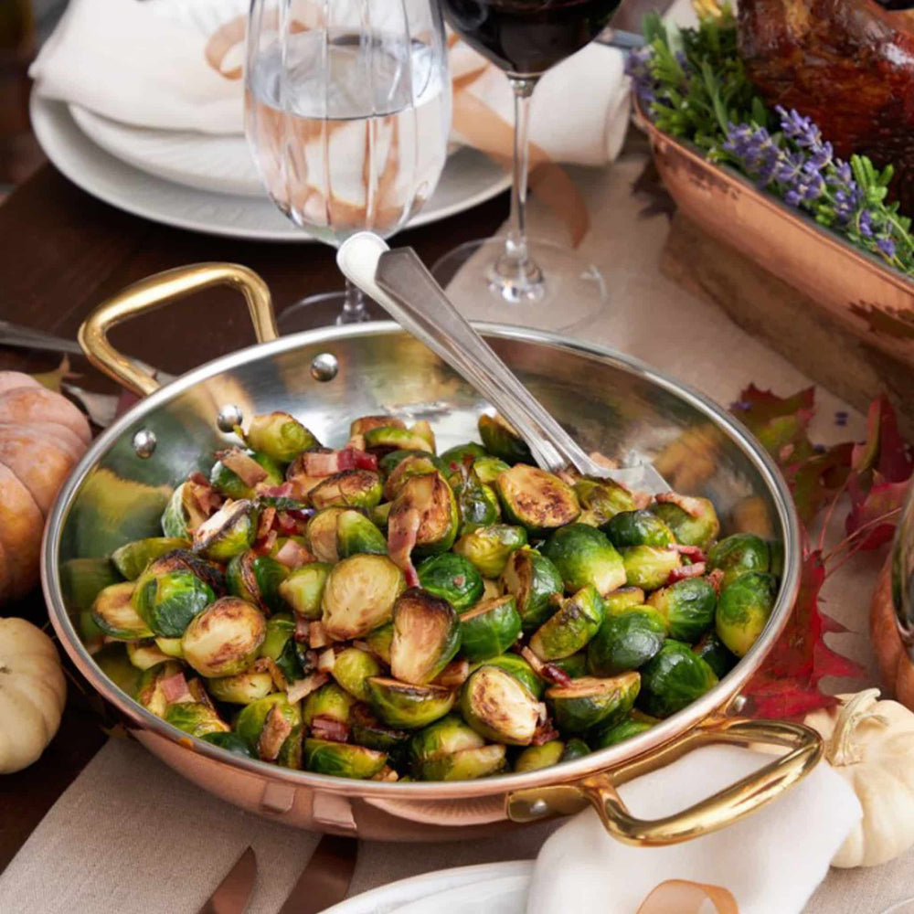 Ruffoni Historia Décor Hammered Copper Paella Pan, 28cm