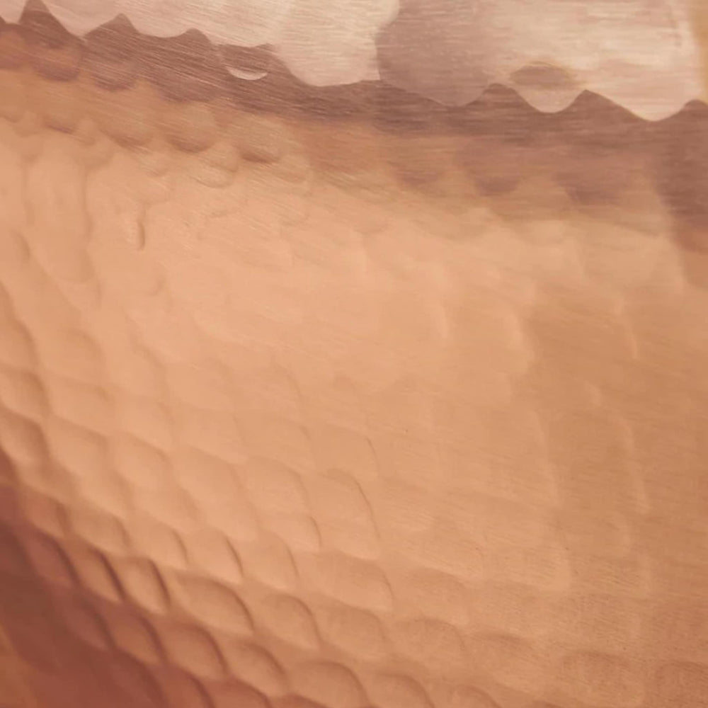 Ruffoni Historia Décor Hammered Copper Paella Pan, 28cm